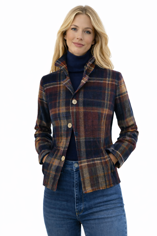 NATALIA CHAQUETA A CUADROS