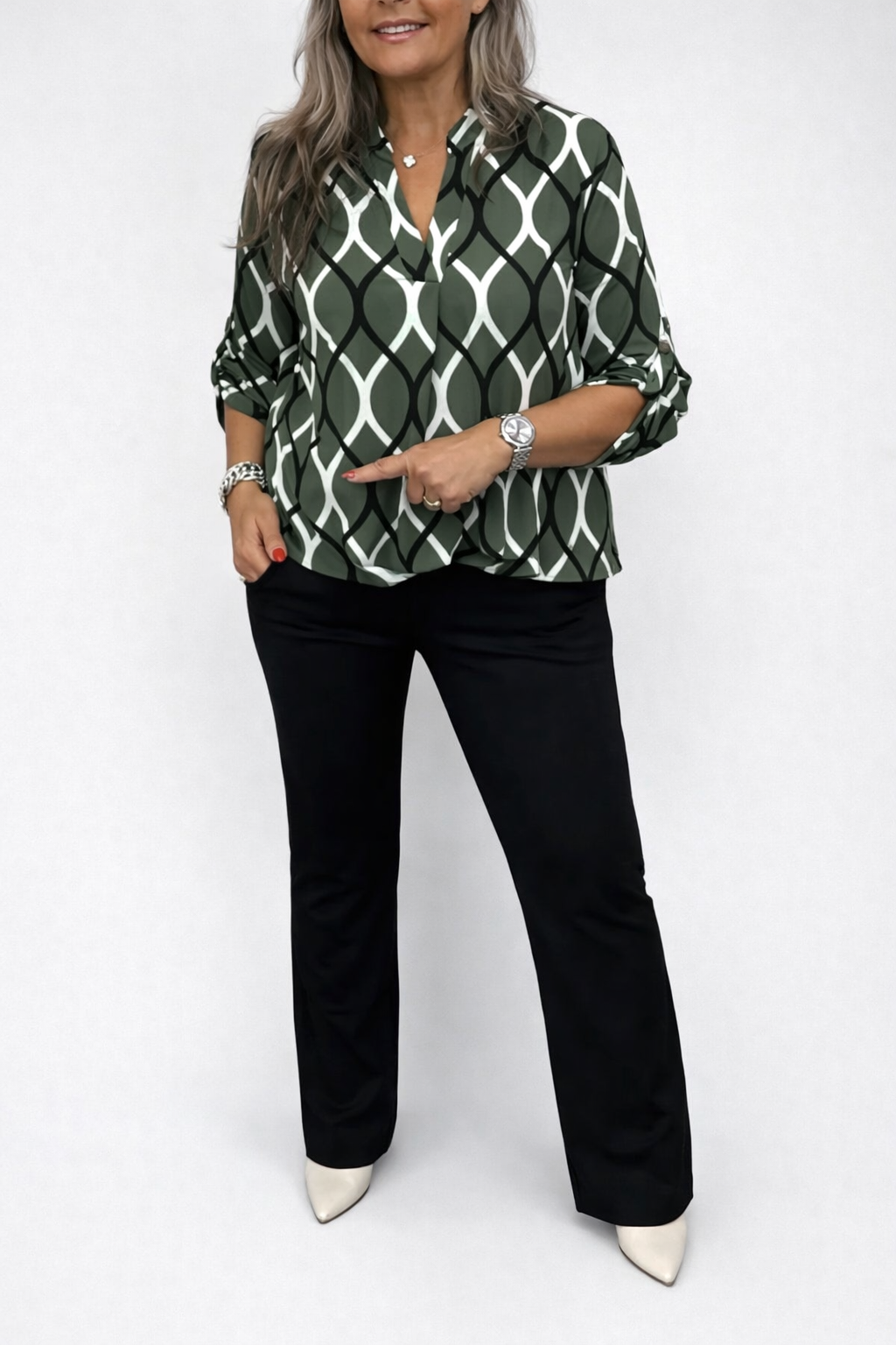 NURIA BLUSA CON ESTAMPADO