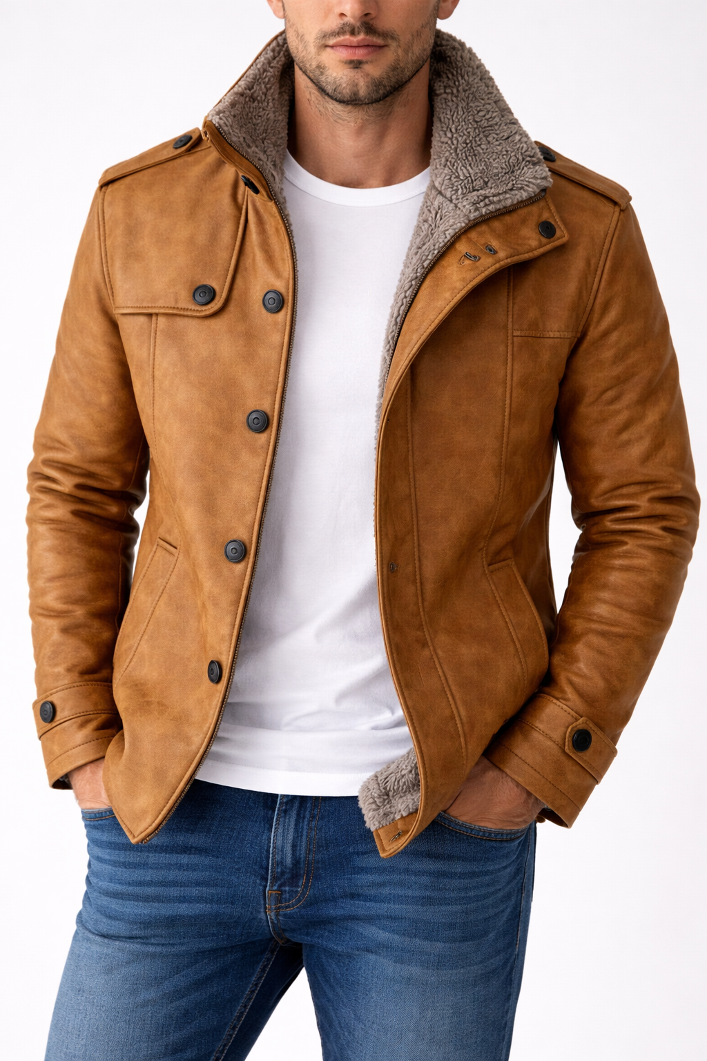 CARLOS CHAQUETA DE CUERO