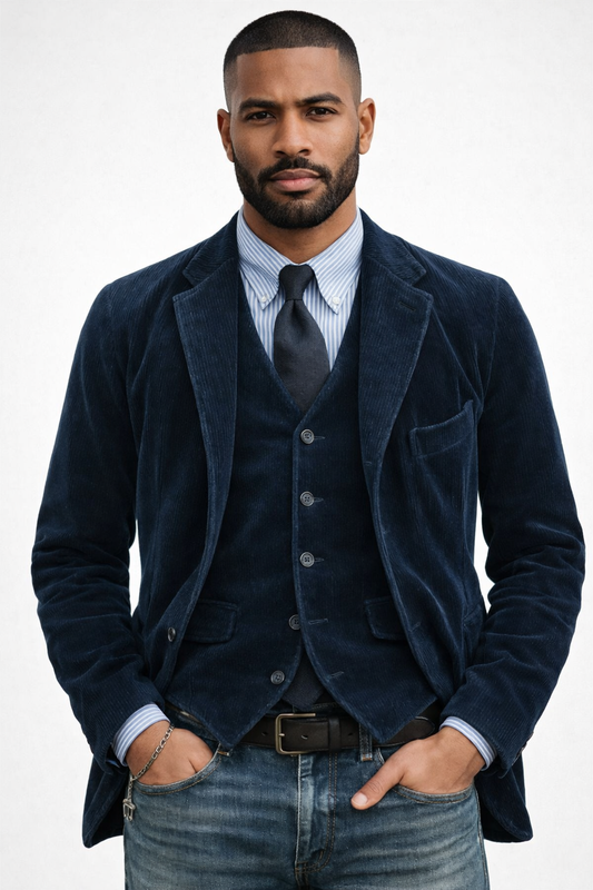 GABRIEL CONJUNTO DE 2 PIEZAS: CHAQUETA Y CHALECO