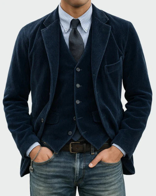 GABRIEL CONJUNTO DE 2 PIEZAS: CHAQUETA Y CHALECO