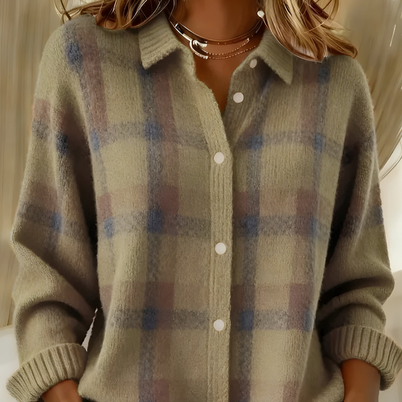 ANA CHAQUETA A CUADROS